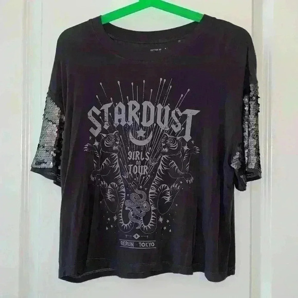 Women crop t-shirt - Picture 1 of 4